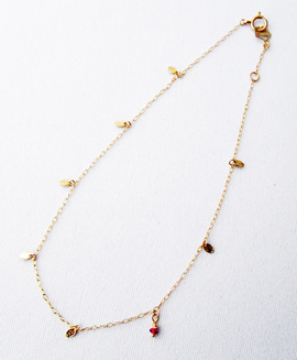 + 拡大 Leaf Anklet / G0507