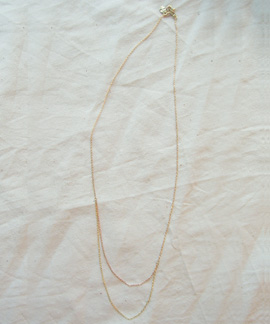 Time Passage 01 Necklace K18 / 0206