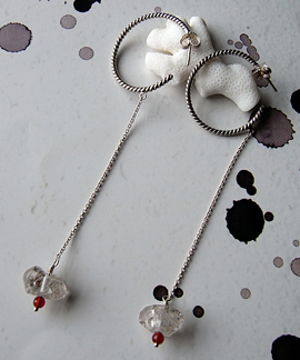 Herkimer Back Pierces / G0342