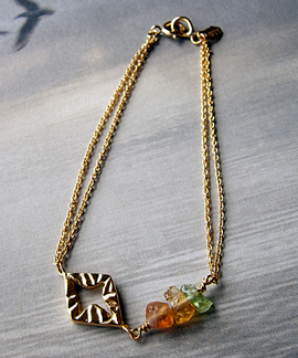 3stones Bracelet Sun / G0440