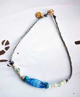 Dreaming Anklet - blue / G0518